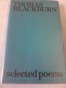 Selected poems  Thomas Blackburn
