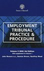 Employment Tribunal Practice and Procedure