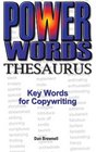 Power Words Thesaurus Key Words for Copywriting