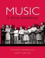 Music A Social Experience Plus MySearchLab with eText