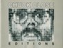 Chuck Close Editions  a catalog raisonne and exhibition  The Butler Institute of American Art Youngstown Ohio September 17thNovember 26th 1989