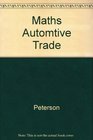 Math for the Automotive Trade