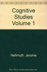 Cognitive Studies Volume 1