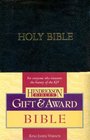 The Holy Bible King James Version Black Imitation Leather Gift  Award