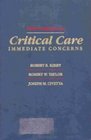 Pocket Companion of Critical Care Immediate Concerns