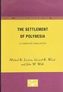The Settlement of Polynesia A Computer Simulation