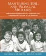 Mastering ESL and Bilingual Methods  Differentiated Instruction for Culturally and Linguistically Diverse  Students
