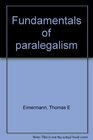 Fundamentals of paralegalism