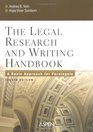 The Legal Research And Writing Handbook A Basic Approach for Paralegals