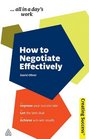 How to Negotiate Effectively