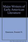 Major Writers of Early American Literature