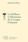 La deffence et illustration de la langue franoyse