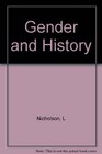 Gender and history The limits of social theory in the age of the family