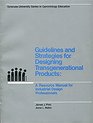 Guidelines  Strategies for Designing Transgenerational Products Resource Manual