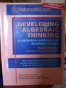 Developing Algebraic Thinking a Laboratory Approach for Beginning Algebra