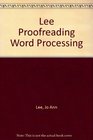 Proofreading for Word Processing
