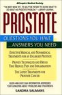 Prostate Questions You HaveAnswers You Need