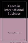Cases in International Business