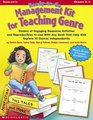 ReadyToGo Management Kit for Teaching Genre Dozens of Engaging Response Activities to Use With Any Book That Help Kids Explore 10 Genres Independently