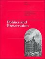 Politics and Preservation A policy history of the built heritage 18821996