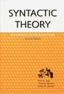 Syntactic Theory 2nd Edition