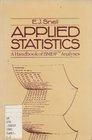 Applied StatisticsA Handbook of BMDP Analysis