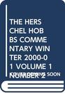 THE HERSCHEL HOBBS COMMENTARY WINTER 200001 VOLUME 1 NUMBER 2