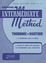 Rubank Intermediate Method  Trombone or Baritone