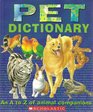 Pet Dictionary An A to Z of Animal Companions