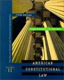 American Constitutional Law Volume II  Bill of Rights