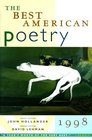 The Best American Poetry 1998 (Best American Poetry)