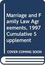Marriage and Family Law Agreements 1997 Cumulative Supplement