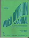 Word Division Manual The Fifteen Thousand Most Used Words in Business Communication