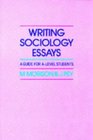 Writing Sociology Essays