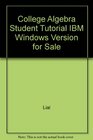 College Algebra Student Tutorial IBM Windows Version for Sale