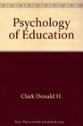 PSYCHOLOGY OF EDUCATION    PPR