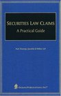 Securities Law Claims A Practical Guide