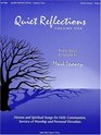 Quiet Reflections Volume One Piano Solo