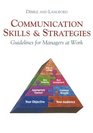 Communication Skills  Strategies Guidelines for Managers at Work