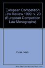 European Competition Law Review 1999 v 20