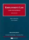 Employment Law Cases and Materials 6th 2008 Case Supplement