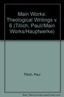 Theological Writings/Theologische Schriften