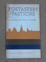 Poetastery and Pastiche