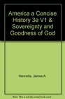 America A Concise History 3e V1  Sovereignty and Goodness of God