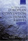 Jacobs and White European Convention on Human Rights
