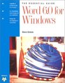 The Essential Guide Word 60 for Windows