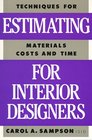 Estimating for Interior Designers