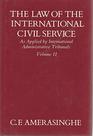 The Law of the International Civil Service  Volume II