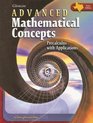 Advanced Mathematical Concepts Precalculus with Applications