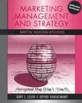 Marketing Management and Strategy Marketing Engineering Applications